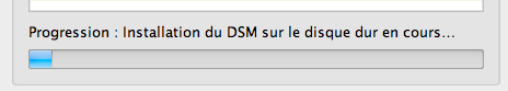 Découvrez le Synology DiskStation DS411 - Installation du DSM sur le disque dur