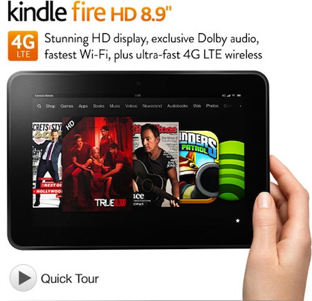 Amazon annonce de multiples nouveaux dispositifs Kindle (Paperwhite, Fire, Fire HD et 4G LTE) - Kindle Fire HD