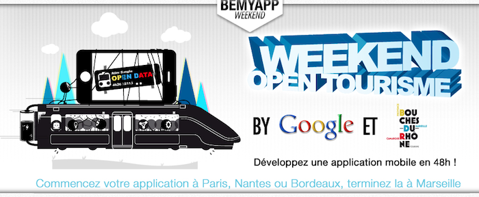 BeMyApp organise un weekend Open-tourisme avec Google