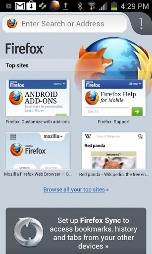 Firefox pour Android est maintenant disponible pour les dispositifs ARMv6