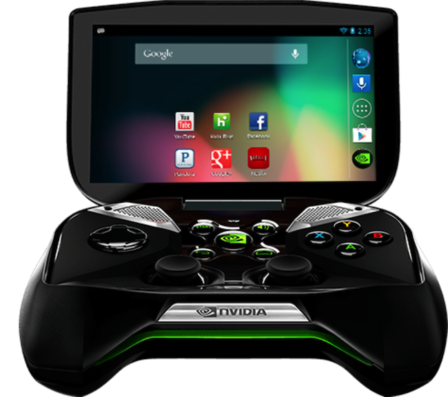 CES 2013 : Nvidia dévoile le Project Shield une console portable avec Google Play et Big Picture