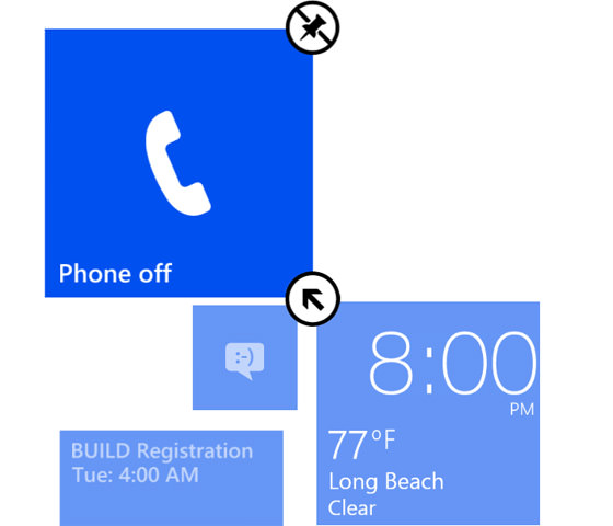 Une mise à jour de Windows Phone pourrait ajouter une colonne supplémentaire de Live Tiles