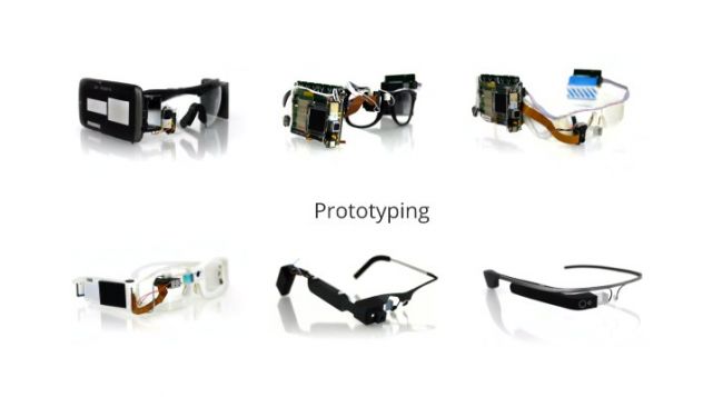 Si vous pensez que le design des Google Glass est trop futuriste, regardez à quoi ressemblait le 1er prototype