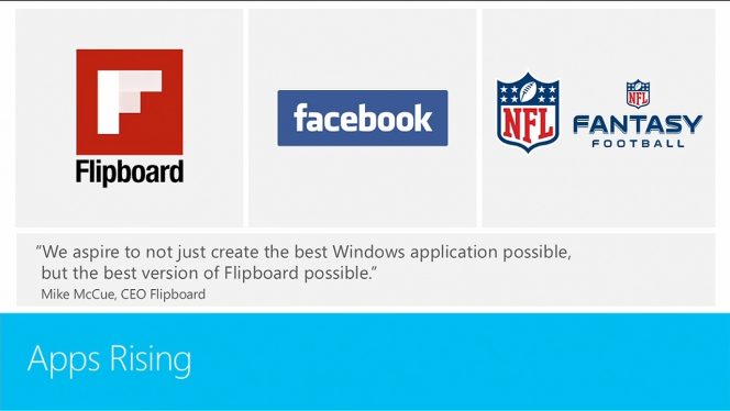 Windows 8 dispose enfin de son application officielle Facebook