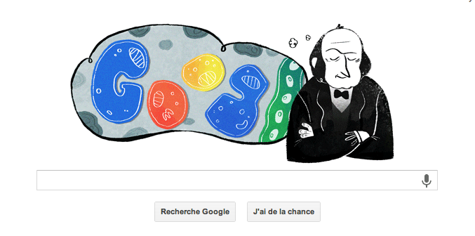 Claude Bernard, le scientifique en doodle du jour