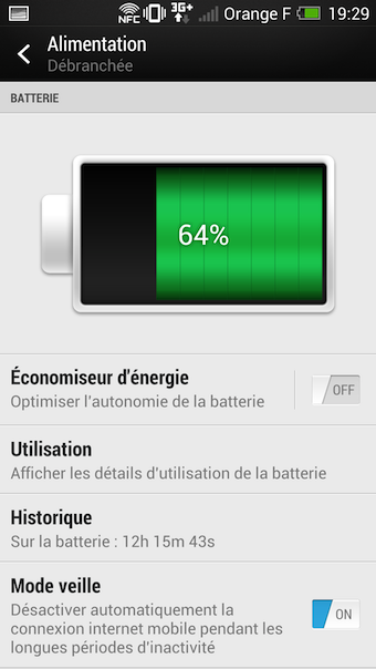 La batterie est le point faible du HTC One