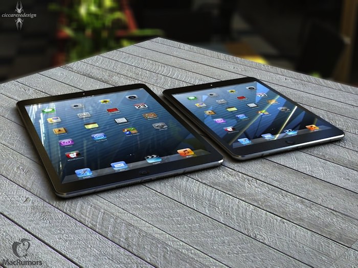 L'iPad 5 devrait être plus fin en reprenant la conception de l'iPad Mini