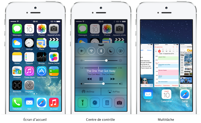 iOS 7 arrivera pour tous le 18 septembre