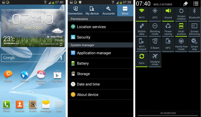 Android 4.3 serait prêt pour le Galaxy Note 2