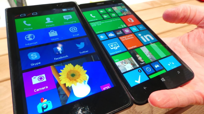 Les Nokia X sous Android ressemble plus à Windows Phone qu'à Android