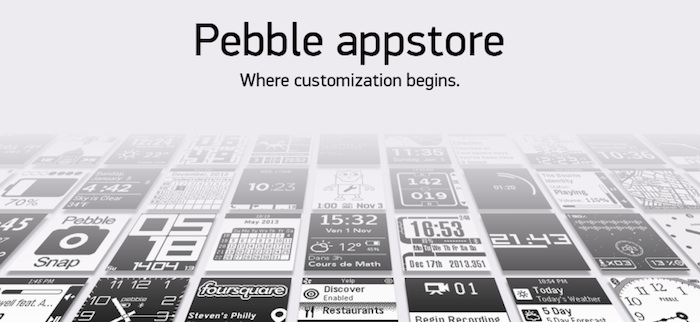 Pebble lance son App Store pour iOS, et en bêta sur Android
