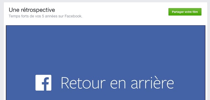 Vous n'avez pas aimé votre rétrospective Facebook ? FB va vous donner les moyens de la changer