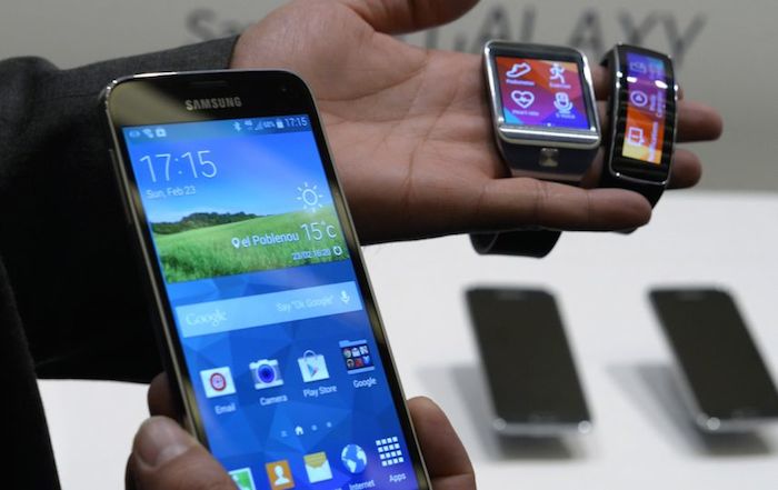 Samsung Galaxy S5, Gear 2 et Gear Fit