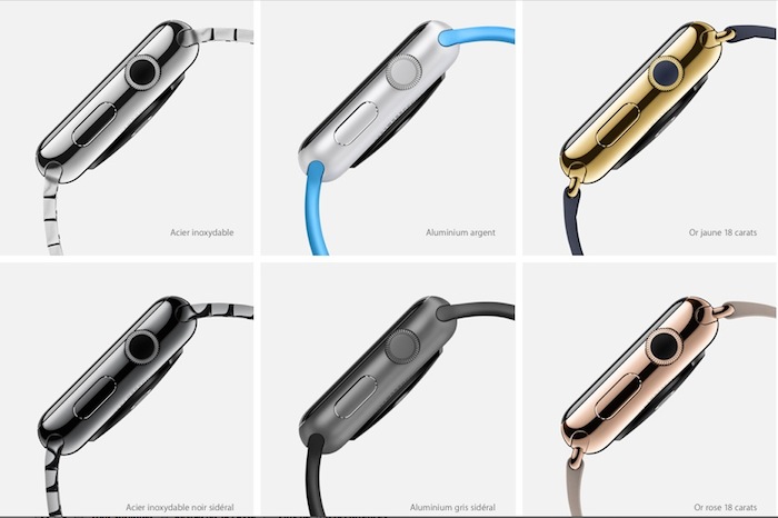 L’Apple Watch sera commercialisée en deux tailles différentes