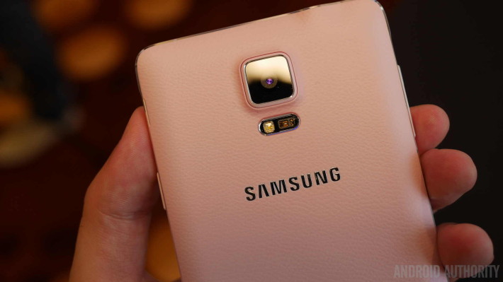 Galaxy Note 4 : La société a également accordé une attention particulière aux caméras