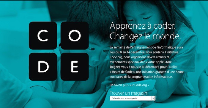 Hour of Code : Apple organisera des ateliers de programmation gratuits