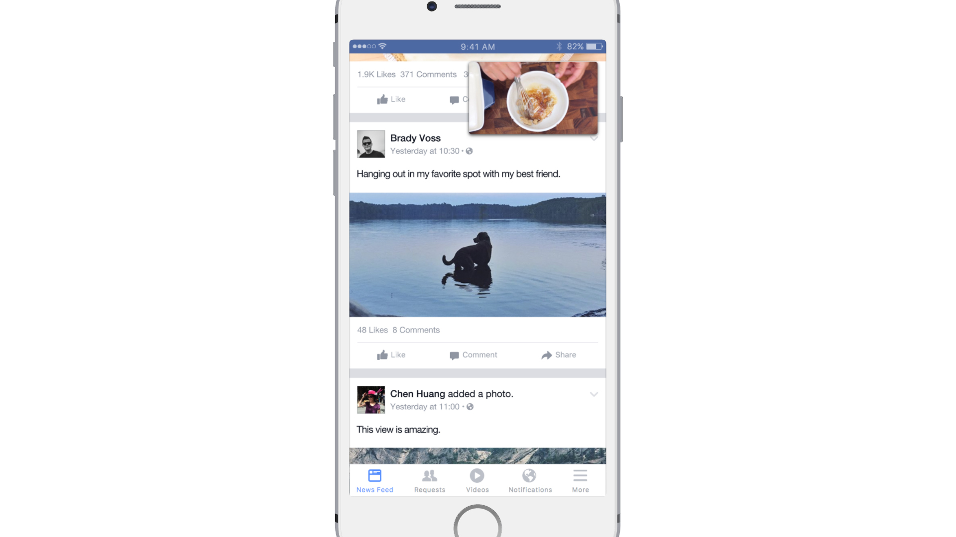 Facebook teste les fenêtres flottantes pour les vidéos