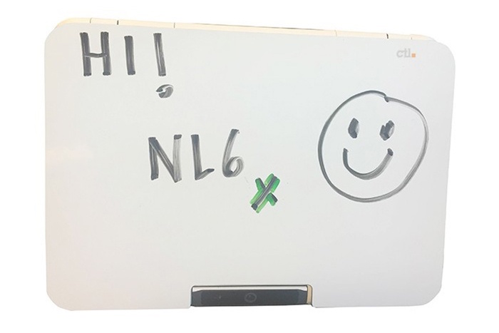 Chromebook CTL NL6X : mode tableau blanc