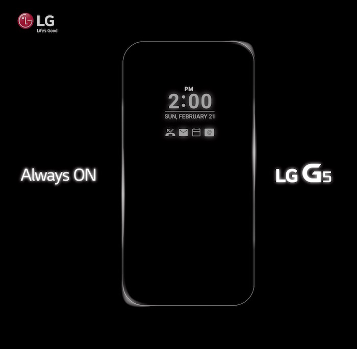 LG G5 : il aurait un écran toujours actif