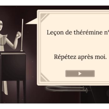 clara rockmore virtuose theremine en doodle 1