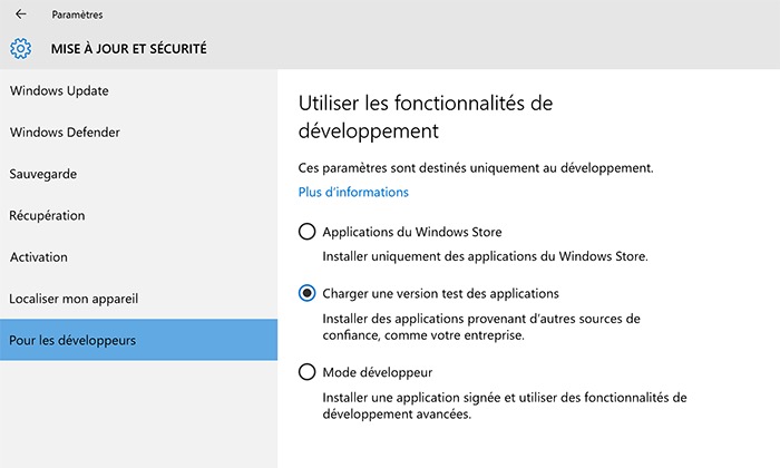 Bash sur Windows 10 : utiliser les fonctionnalités de développement