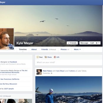 facebook devoile une nouvelle conception de la timeline mettant davantage laccent sur les interets 1