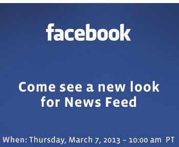 facebook va tenir un evenement dedie a la refonte de son flux dactualites le 7 mars 1