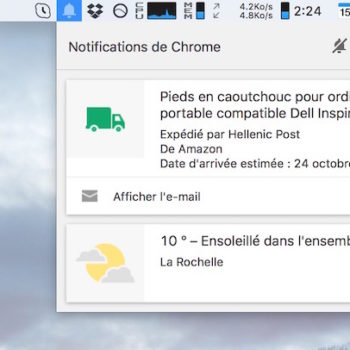 google abandonne son centre de notifications de chrome 1