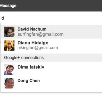 lauto completion de gmail inclut maintenant vos connexions google 1