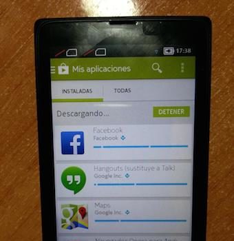 les google apps egalement portees sur le nokia x 1