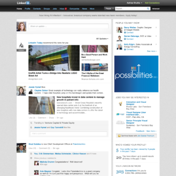 linkedin remodele sa page daccueil pour quelle soit beaucoup plus sociale 1