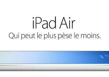 lipad air est en vente partout dans le monde mais vous devrez attendre pour le mini 1