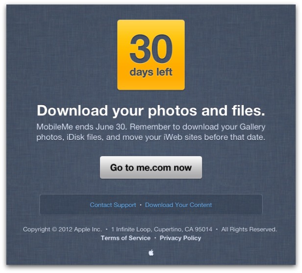 mobileme est mort vive icloud 1