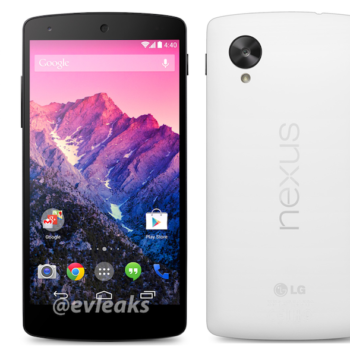 nexus 5 une version blanche et une date de lancement le 1er novembre 1