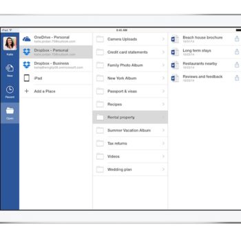 office sera en mesure douvrir des fichiers dropbox et inversement 1