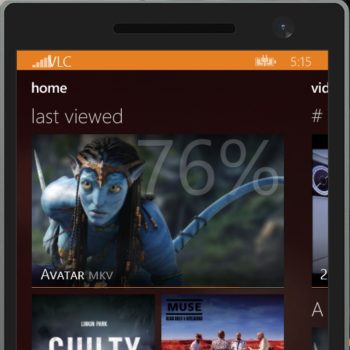 premier coup doeil a vlc media player pour windows phone 1