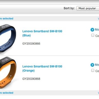 smartband sw b100 le bracelet connecte de lenovo officialise 1