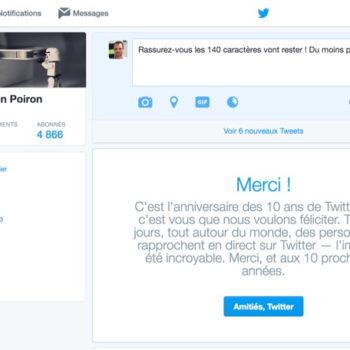 twitter na pas lintention dabandonner sa limite de 140 caracteres de sitot 1