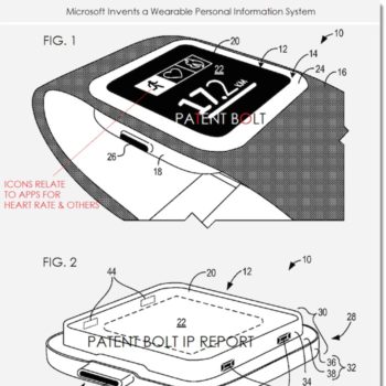 un nouveau brevet revele que microsoft travaille sur une smartwatch 1