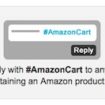 utiliser twitter pour ajouter des choses a votre amazoncart 1