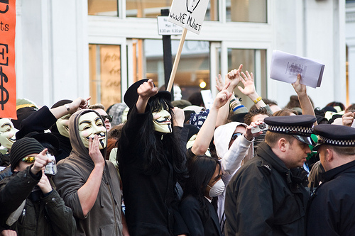 manifestation des anonymous aujourdhui dans 36 villes 1