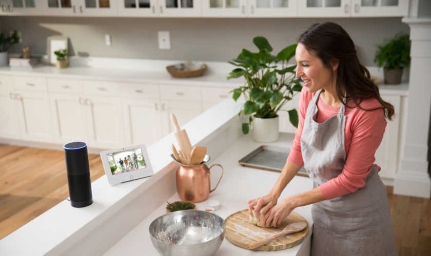 Amazon Echo kitchen