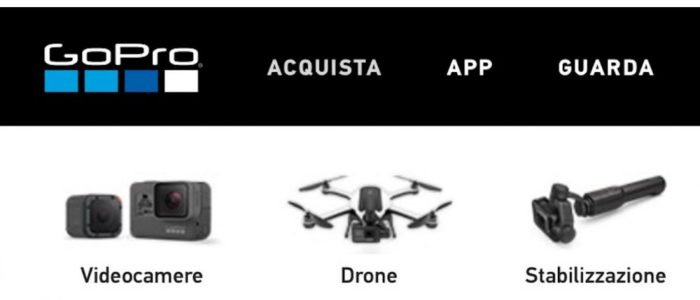 La GoPro Hero 5 et le drone Karma affichés trop tôt sur le site italien