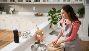 Amazon Echo kitchen