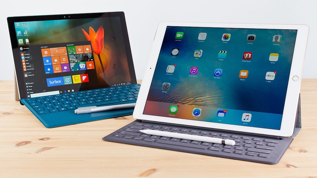 Microsoft Surface Pro 4 vs. iPad Pro