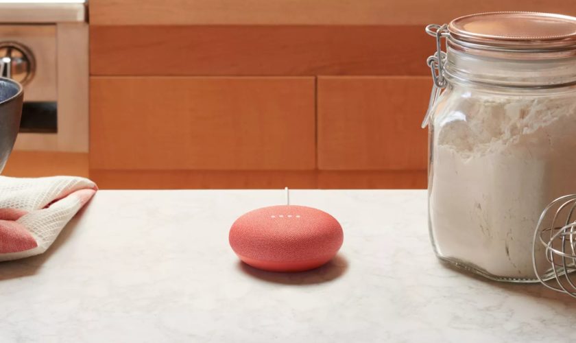 google home mini cuisine