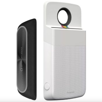 moto mods enceinte alexa imprimante polaroid