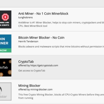 1522759823 Cryptocurrency Mining Extensions Being Removed from Chrome Web Store