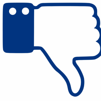 facebook downvote social media