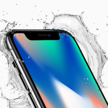 iPhone X water